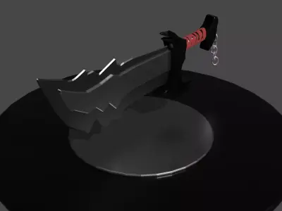 Blade Low-poly 3D model