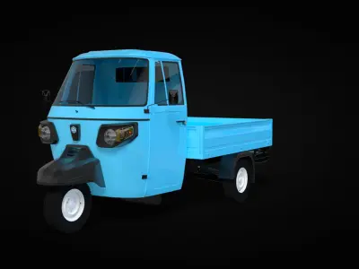 Piaggio Ape Classic 400 Pickup 3D model