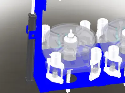 TYRE PRESS SUPERCUREX KOBELCO Free 3D model