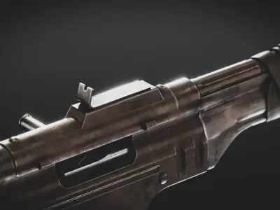 StG 44 - Post Apocalyptic Series Low-poly 3D model