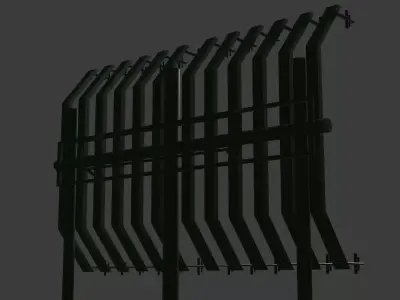 old sovite era radar 3D model