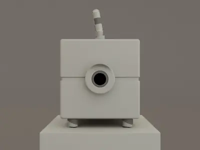Robot Sci-Fi Future character AI 3D model