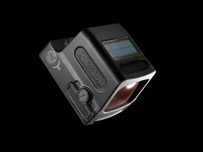 HE509T Red Dot Sight Low-poly 3D model