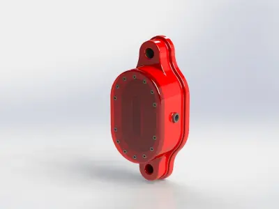 External Gear Pump Free 3D model