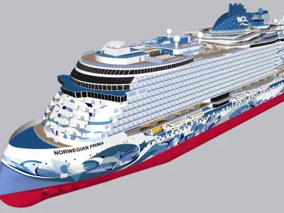 NORWEGIAN PRIMA 3D model