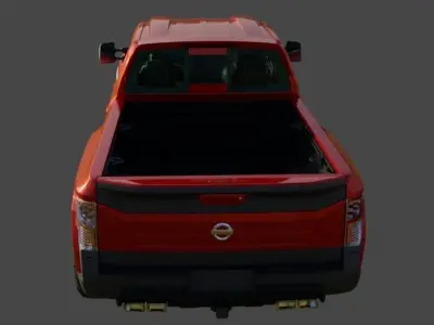 Nissan Pick-Up truck 3D model