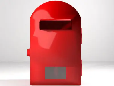 Mailbox - Type 1 3D model