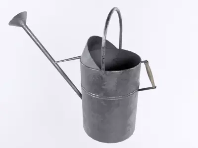 Watering Can Low-poly 3D model