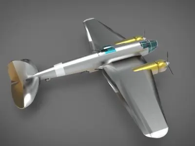 Heinkel He 111 3D model buy