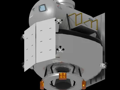 National Team Integrated Lander Vehicle 3D model