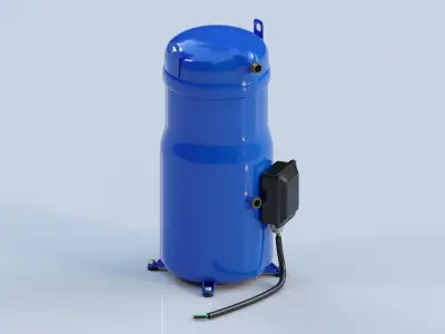 Compressor 3D model