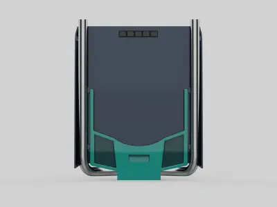 Back Cab Cover - D Model 3D model