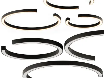 Roberta Ceiling Lamp by Robin 3D model