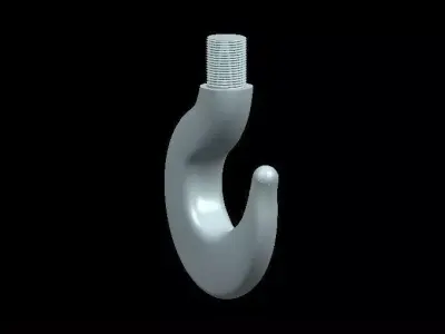 Industrial Heavy Duty carry Hook 3D model