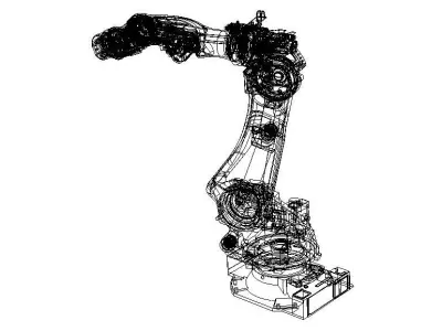 NACHI Spot Welding Robot SRA100H 3D model