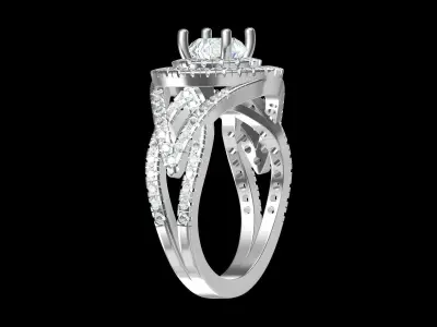 Wedding Ring  3D print model 263