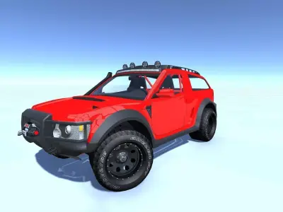 GR3D Offroad Vehicle 081415OFFRD Free low-poly 3D model