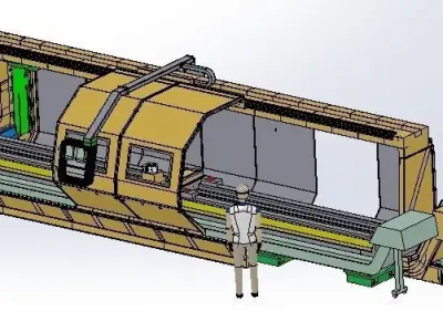Cnc machine Free 3D model purchase