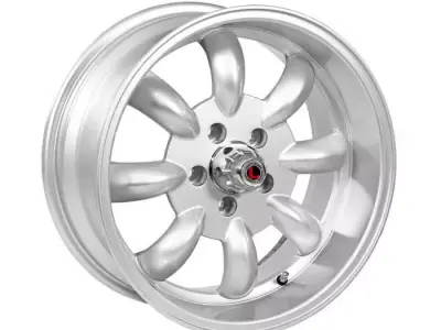 Legendary Wheel Co Minilite LW80 Silver 3D model
