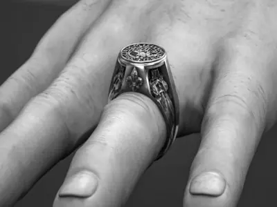 Ring men 3D print model