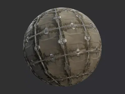 Sci-Fi Military Seamless PBR Texture 75 Texture