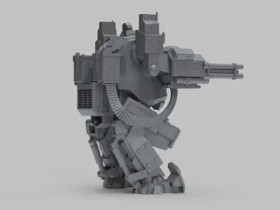 William Gun Walker 3D print model