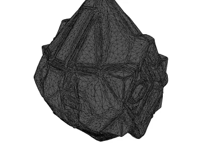 SciFi Energy Crystal Core 3D model