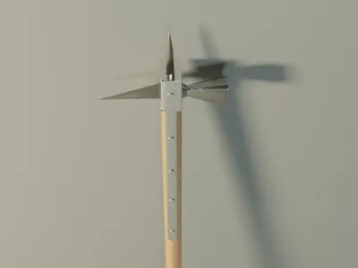 War hammer high texture 3D model 3D model