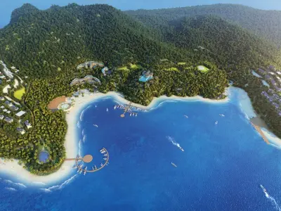 Island 3D model purchase