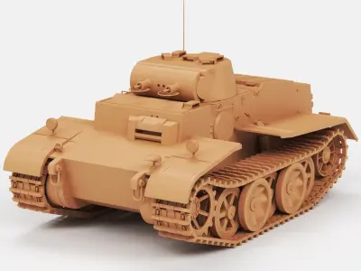 PzKpfw I Ausf F 3D print model