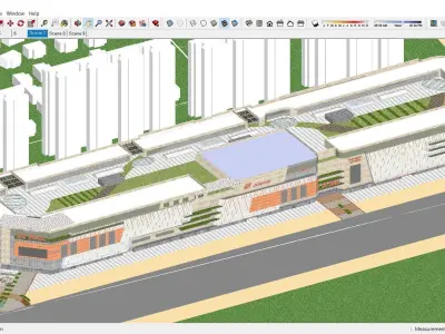 Sketchup Shopping Center 269 3D model