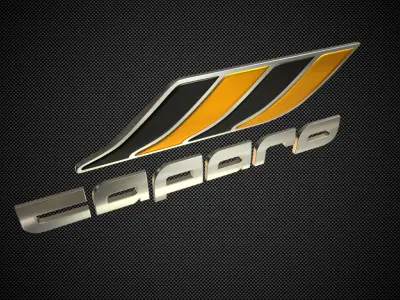 caparo logo 3D model