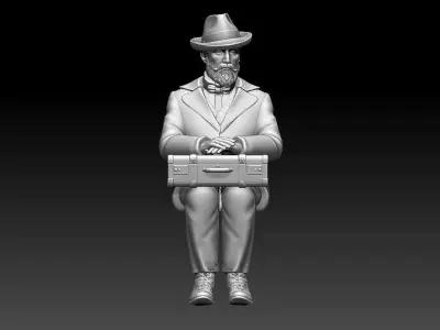 PASSENGER 3D print model 6