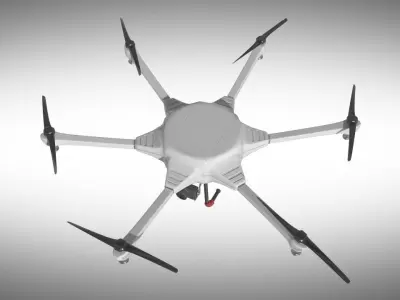 Hexa Copter 3D model