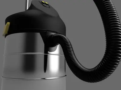 Industrial vaccum cleaner 3D print model
