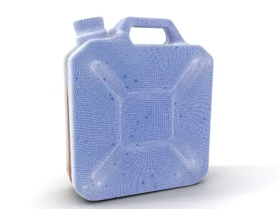 Rustic Metal Jerry Can model pack Low-poly 3D model