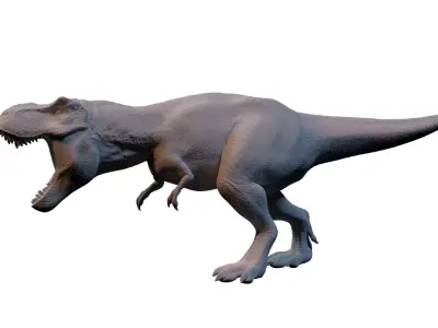 Tyrannosaurus rex jurassic world rebirth 3d print 3D print model