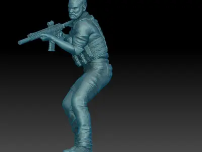 BLACK OPS SOLDIER 3D print model