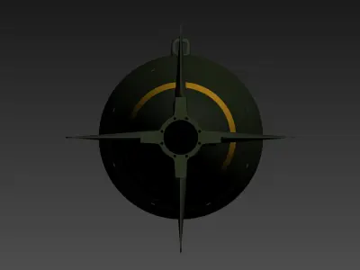 M117 Bomb 3D model