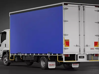 2025 Isuzu FRR Freightpack Truck 3D model