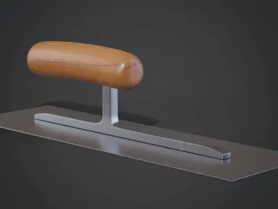 Plastering Trowel 3D model