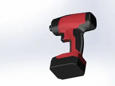 Hilti SFD A2 Akku-Bohrschrauber 3D model