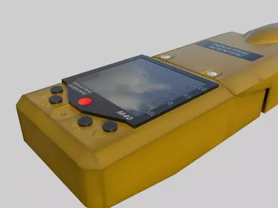 Multi Gas Monitor Free low-poly 3D model