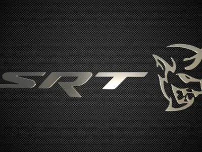 srt logo 3D model