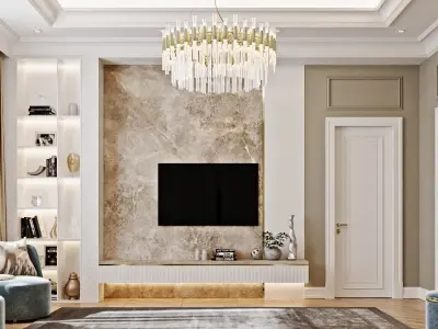 Neoclassic Bedroom by Lido CG Free 3D model