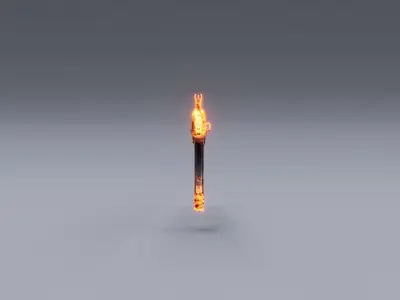 AK-47 Low-poly 3D model get
