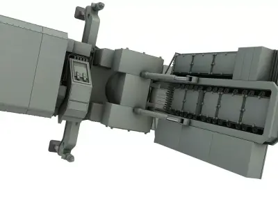 96L6E Cheese Board - Military Radar 3D model