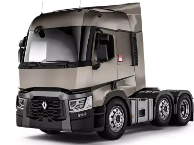Renault T460 6x2 2015 3D model