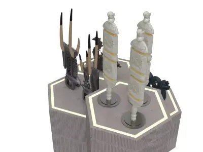 Luthen Raels gallery - Statues 1-18 scale Hasbro Kenner 3D print model