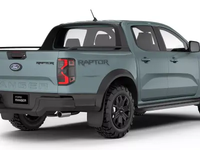Ranger Raptor 2023 3D model purchase